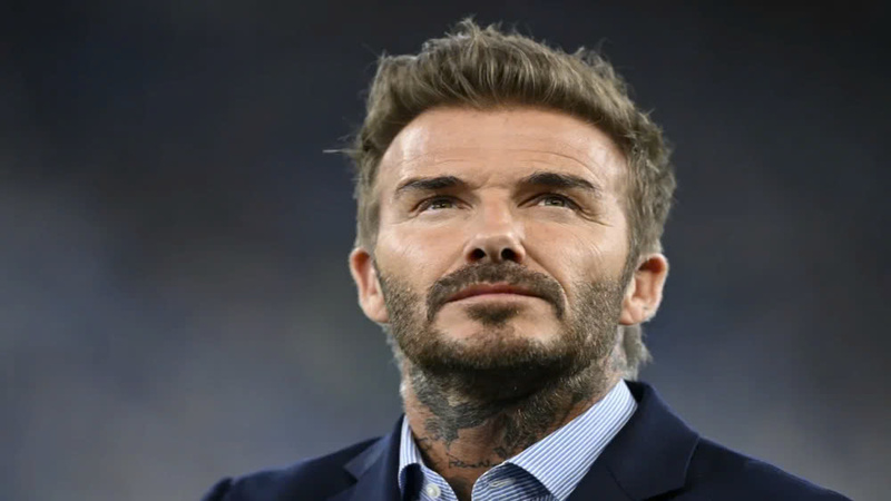 Beckham nổi tiếng với vẻ ngoài nam tính